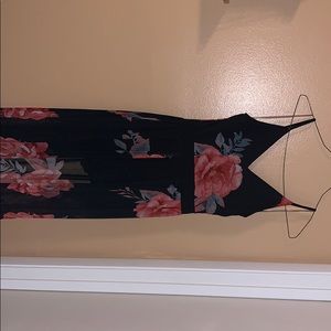 Dress with shorts and attached skirt